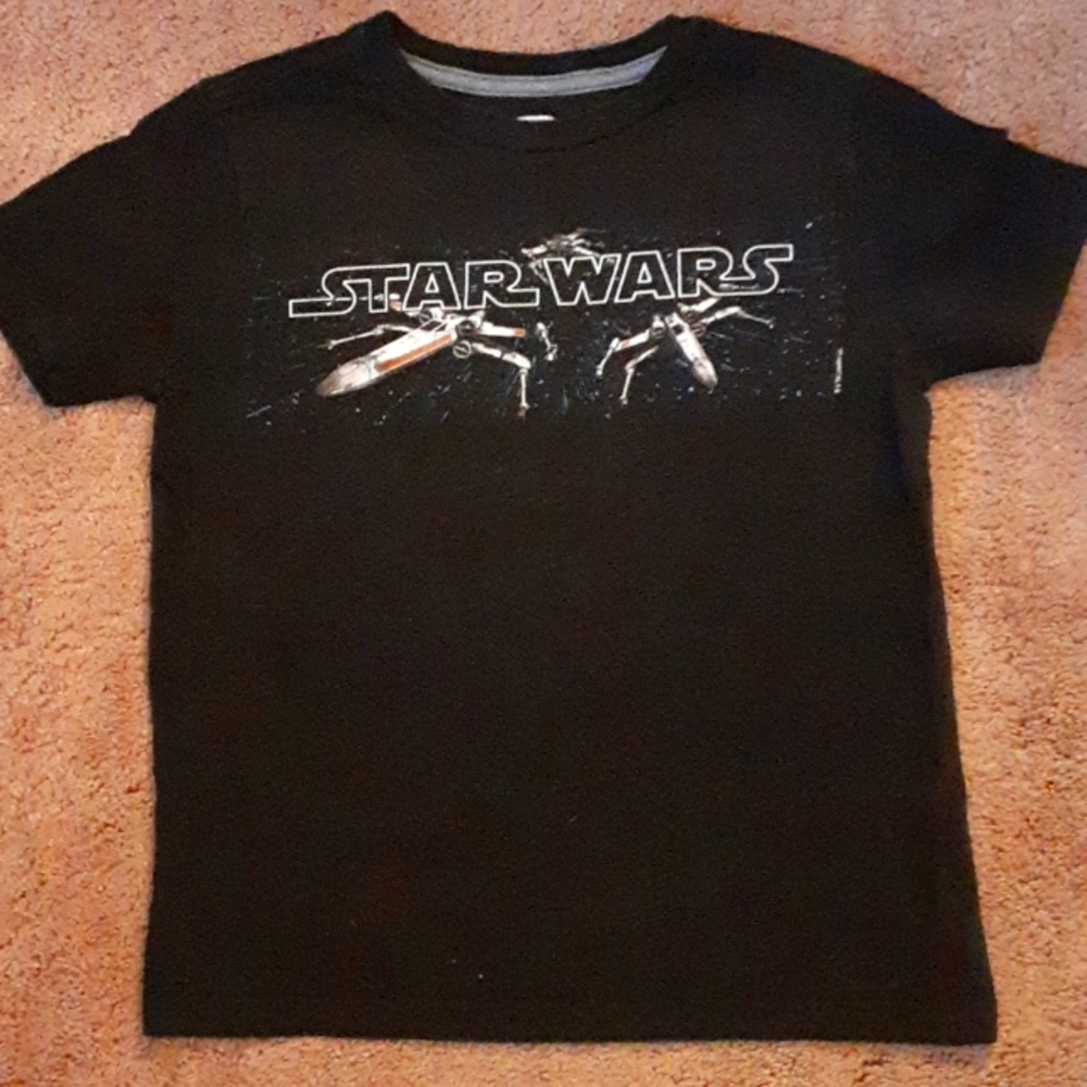 Star Wars kids tee shirt, S 6-7